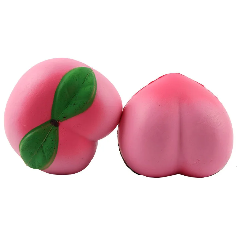 Jumbo Squishy Perzik Zachte Simulatie Voedsel Fruit Crème Geurende Langzaam Stijgende Stress Antistress Squeeze Speelgoed Party Gift Kinderen