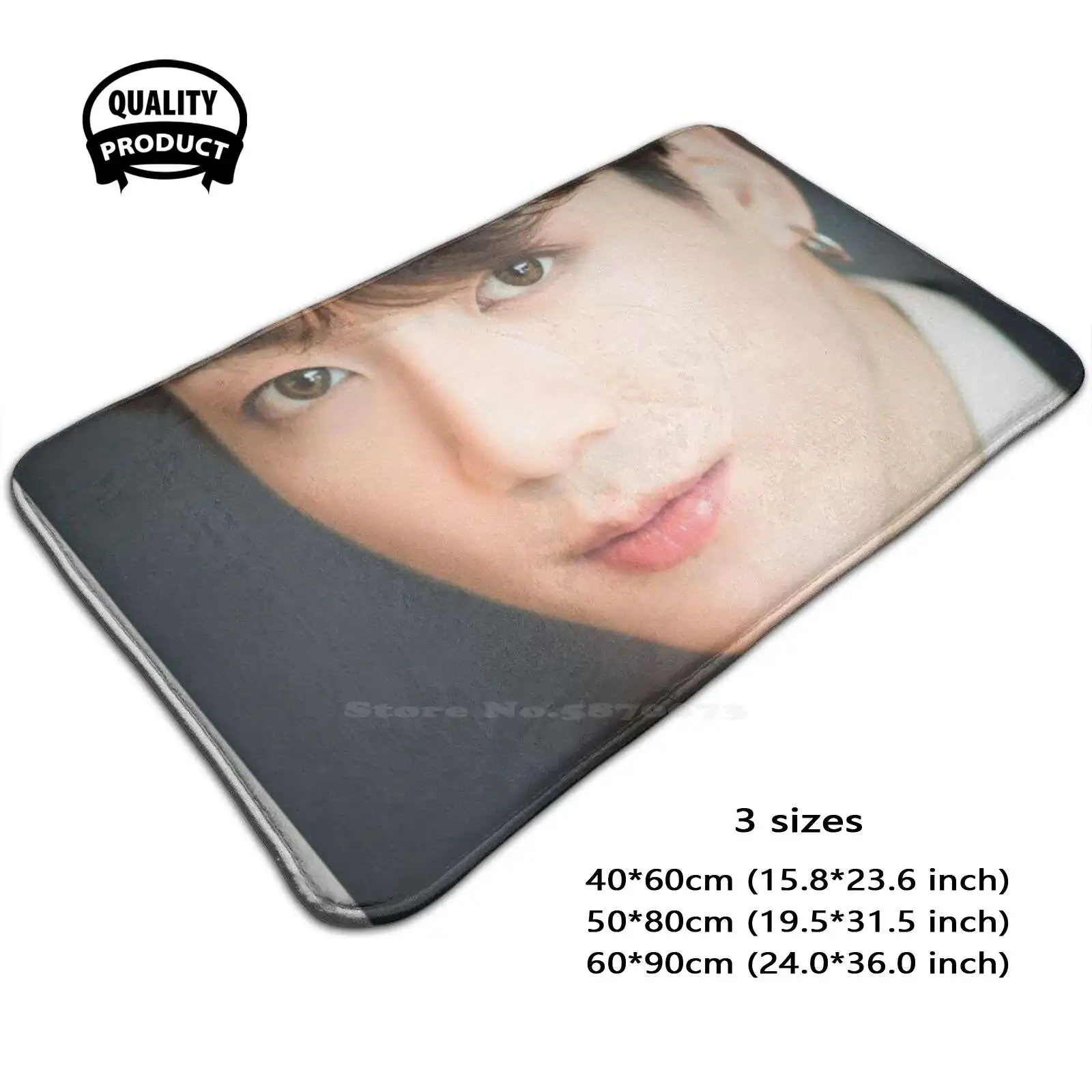 Jungkook Isatroboh Soft Cushion Home Carpet Door Mat Car Rug Jungkook Isatroboh New Hot Music Cartoon Party Night Us Band