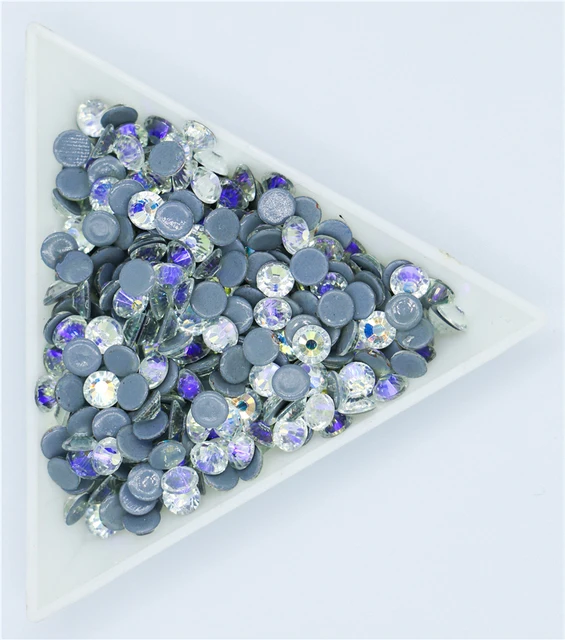 2028 Crystal Moon Night Ghost AB / Night Sky AB Hotfix Rhinestones FlatBack Hot Fix glitter Strass for Garment Rhinestone