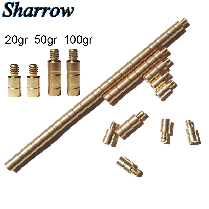 20/30 pieces Dart weight add accentuator tools  25 grain 50 grain 100 grain Accessories 2BA thread Fast Shipping