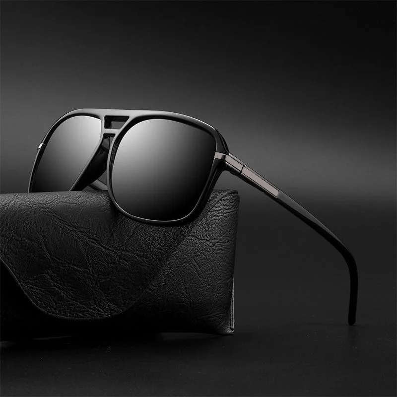 Classic Pilot Vintage Polarized Sunglasses Men Male Fashion Retro Driving Brand Design Sun Glasses Shades Oculos De Sol UV400