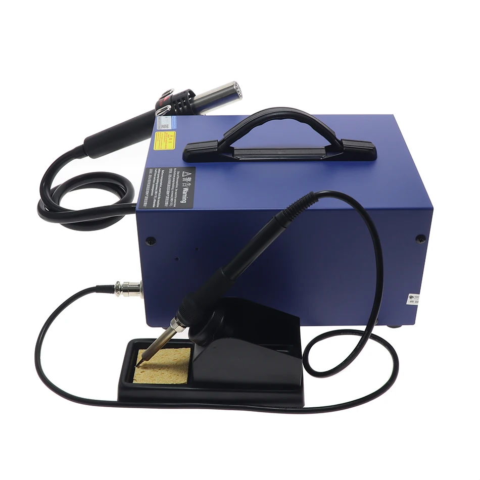 GORDAK 952D 2-in-1 Hot Air Gun Soldering Iron Rework Soldering Station 220V / 110V Telephone Repair Station