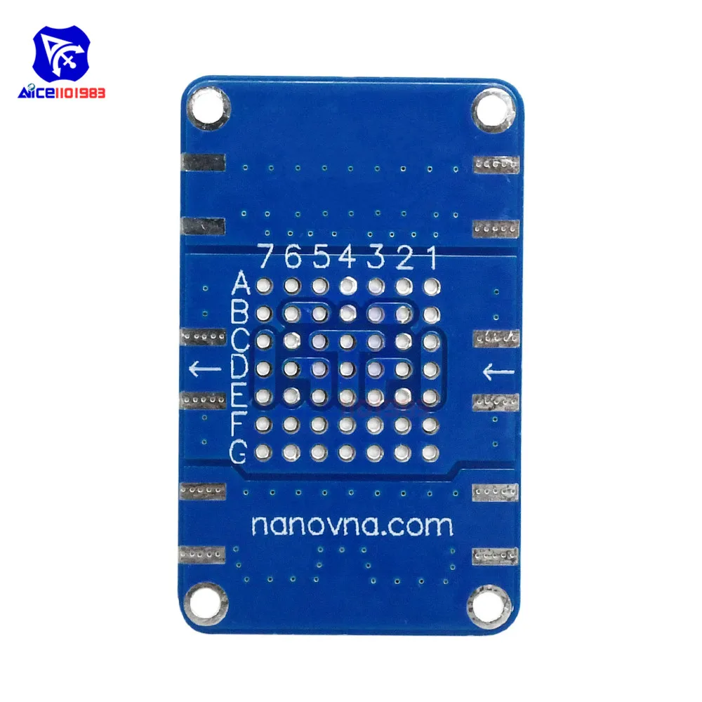 diymore NanoVNA Vector Network Analyzer Testboard Kit for NanoVNA NanoVNA-F NanoVNA-H NanoVNA-H4 Network Analysis Test Board