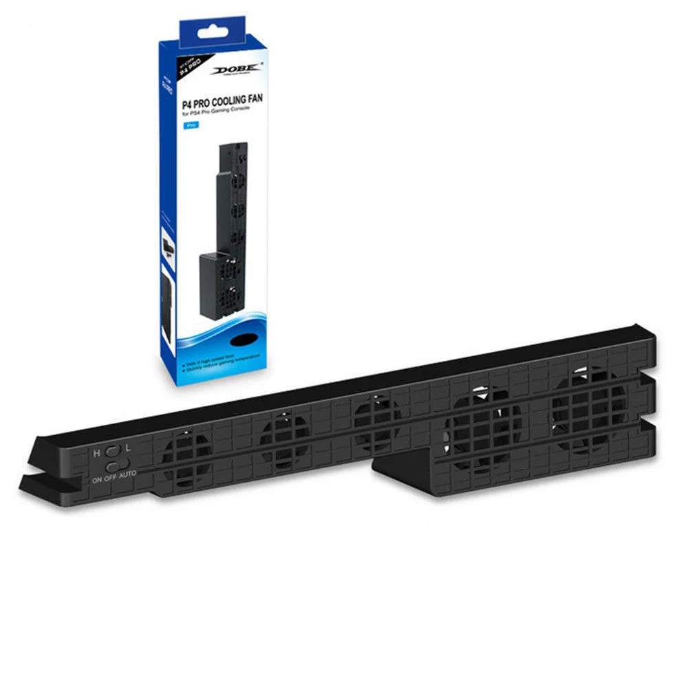 Ventilador de refrigeración Turbo para PS4, enfriador externo USB de 5V con radiador automático controlado por temperatura para Playstation 4, consola de juegos Normal