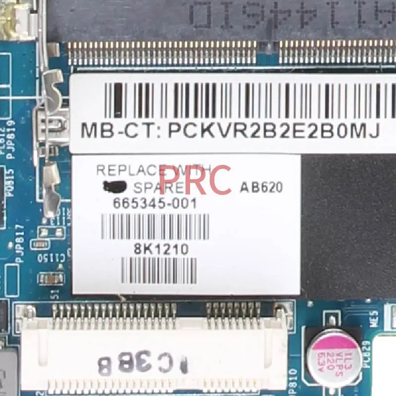 Carte mère pour ordinateur portable HP DV6, processeur 665345-001 665345-501, processeur principal pour ordinateur portable HP DV6, DV6T-6B, HM65, HD7470M, 11A39-2, 48. 4rh08. 021, DV6-6000-001