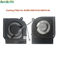 Ventiladores de refrigeración GPU de CPU de ordenador para Acer Nitro 5 AN515-55 AN515-44 AN517-52 Series Notebook PC Cooler DC28000QDF0 5V 4 pines