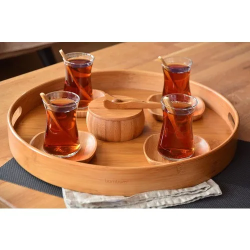 Bambum B2565 Carne 35 Cm Round Tray