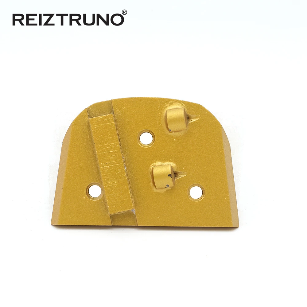 REIZTRUNO 2 PCD Segments and 1 Diamond Segment Grinding Discs for Coatings and Stock Removal Tool on Concrete.Fit to Lavina