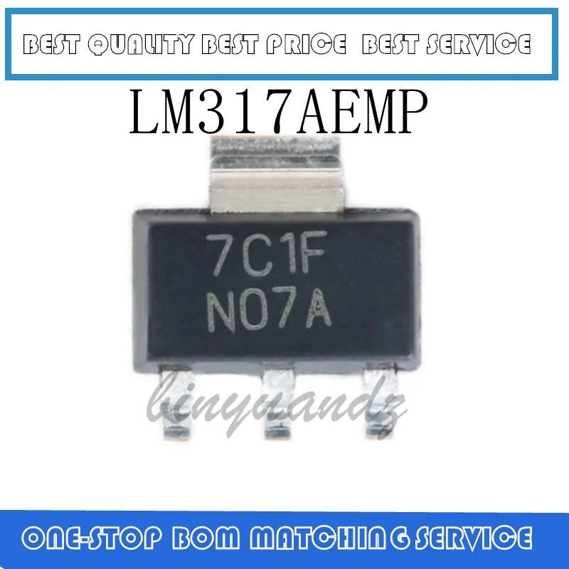 10PCS-50PCS  LM317AEMPX N07A LM317A LM317AEMP SOT223
