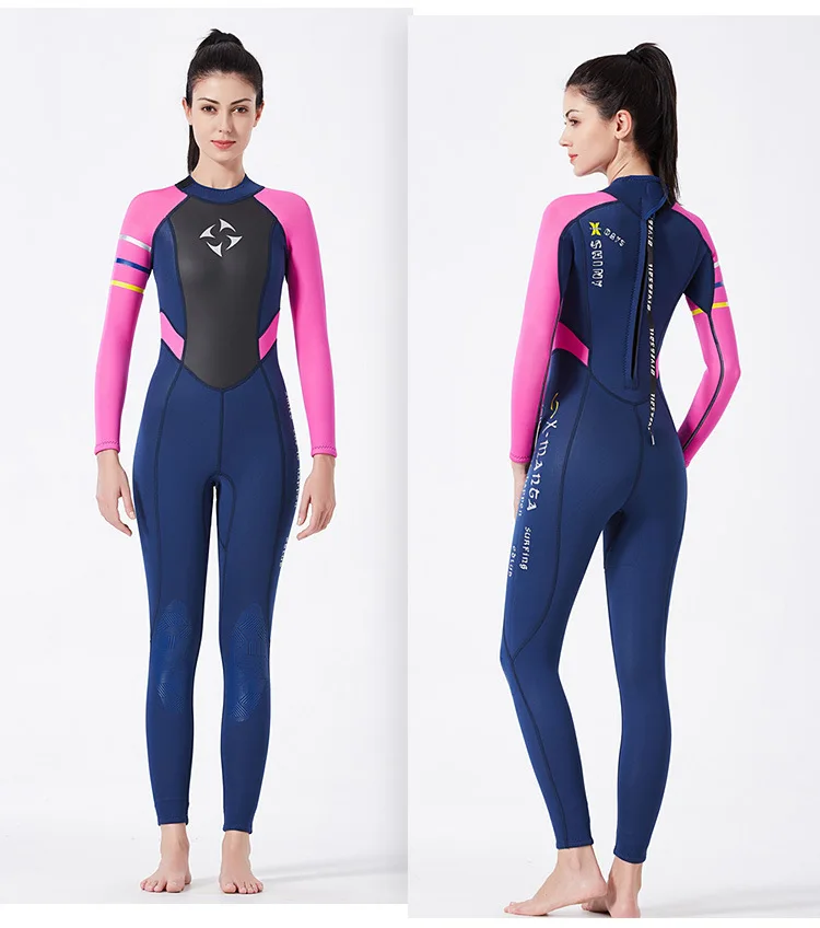 

1PC Diving Suit NEW Swimwear Women One-Piece Quick-drying Surfing Swimming Wetsuit Warm Snorkeling Clothing Lady Wetsuits WA 110