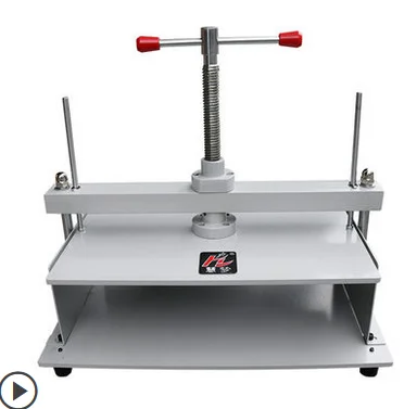 A3+ size Manual Flat Paper Press Machine For Photo Books Invoices Checks Booklets Nipping Machine