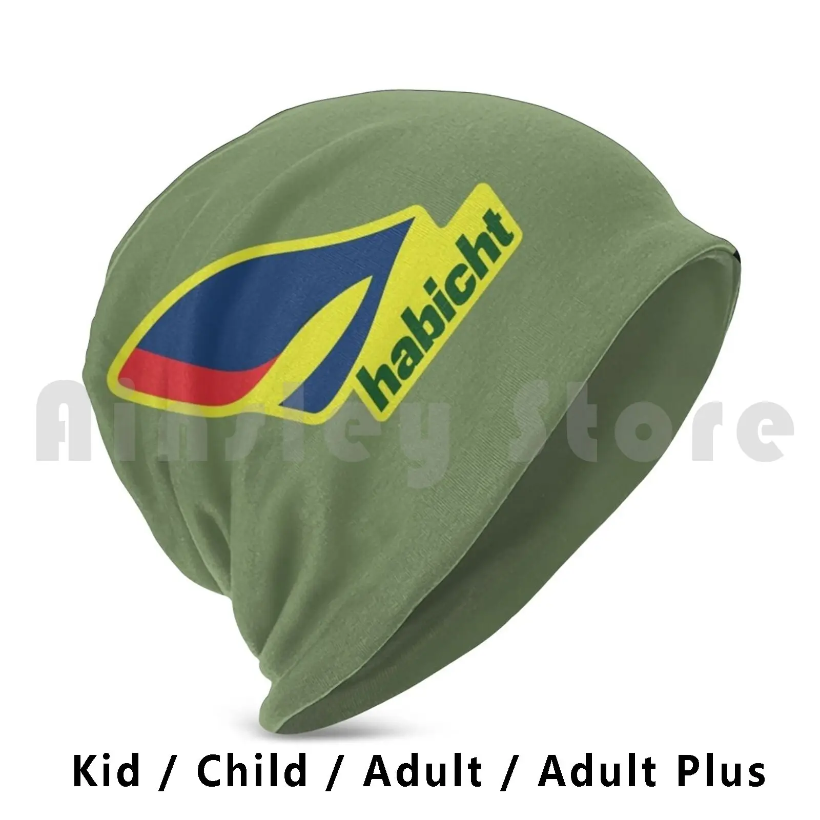 Copy Of Habicht Logo ( V2 Right ) Beanie Hedging Cap DIY Print Cushion Simson Simson Hawk Sr4 Sr4 4 Hawk Simson