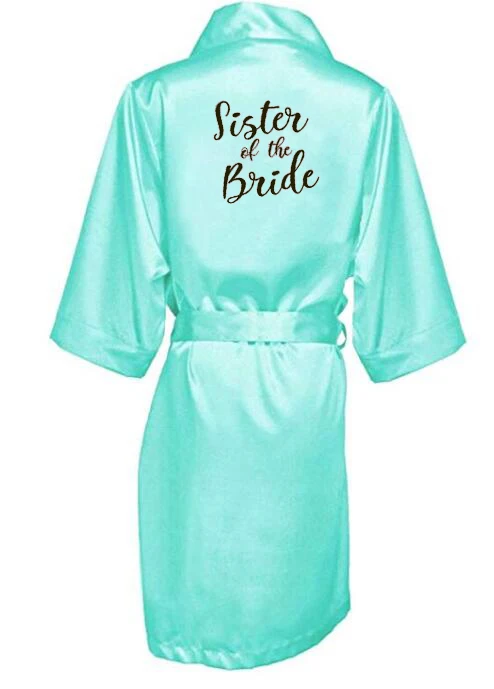 sexy green robe kimono bridal pajamas wedding robe bridesmaid matron maid of honor sister mother of the bride robes