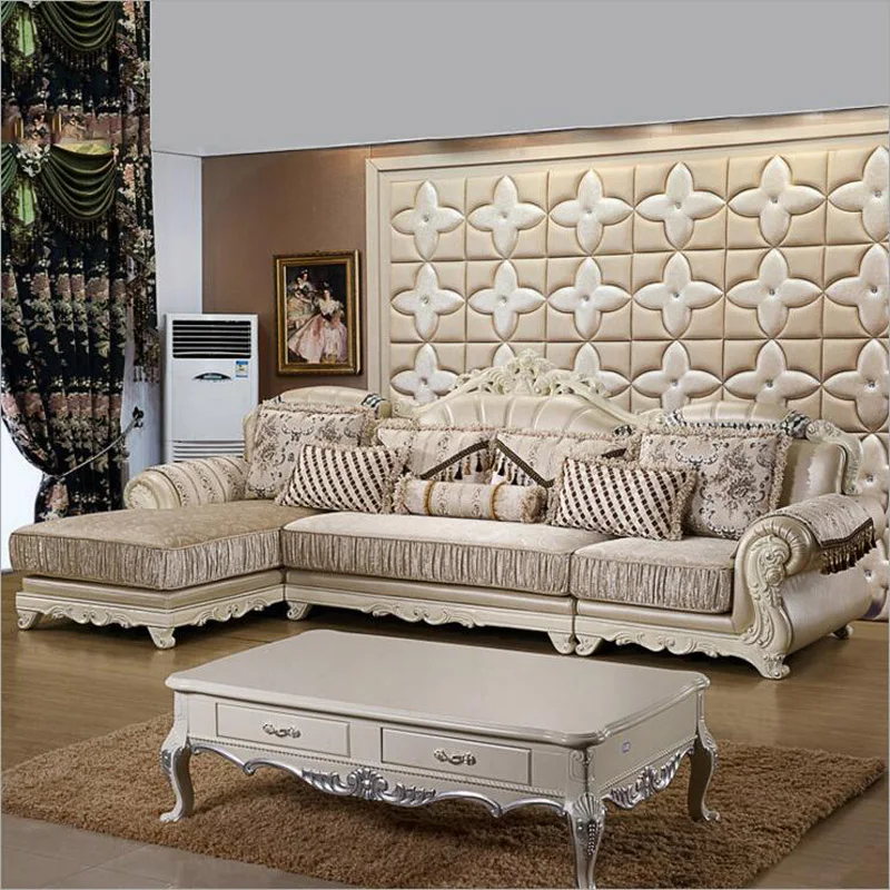 Wohnzimmer möbel moderne stoff sofa Europäischen sofagarnitur set a1261
