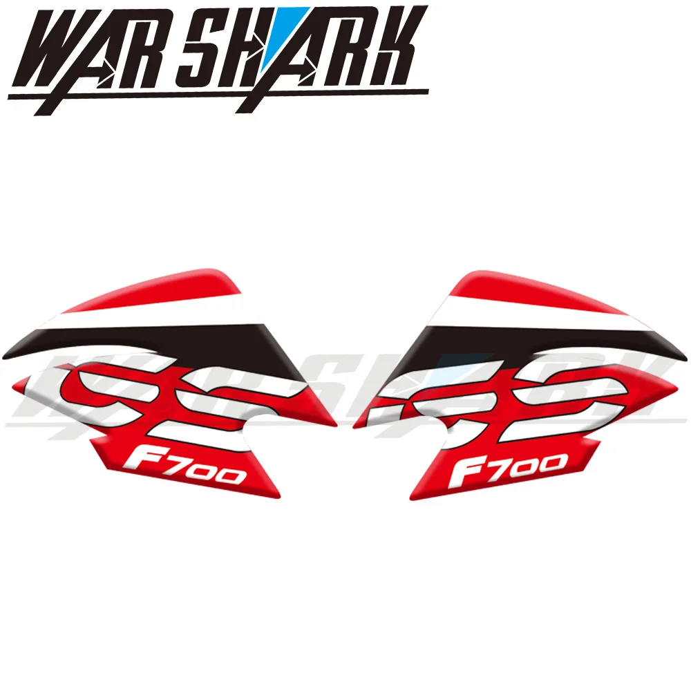 New Pattern Motorcycle Sticker Gel Protector Fuel Tank Anti-Scratch FOR BMW F700GS F700 GS Adventure