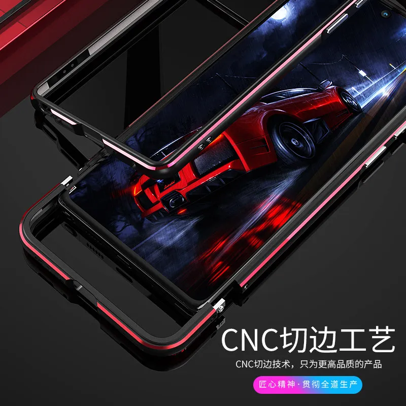 Metal Bumper Frame For Samsung Galaxy Note 20 Ultra Case Aluminum Dual color Luxury Metal Phone Cover+ carmera Accessories