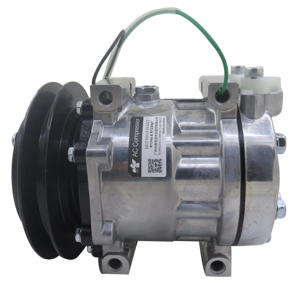 

24v Auto Ac Compressor for KoBelco 70 Excavator SK350-8 1B 7H13 YN20M00107F2 89-2746 TDKR151350S YT20M00022F4 LC91V00002F2