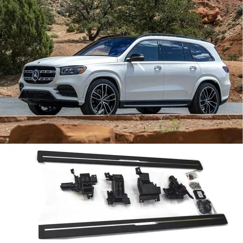 

Electric Automatic Running Boards Side Step For Benz GL GLS X167 2020 2021 2022 Bar Pedals High Quality Auto Accessories