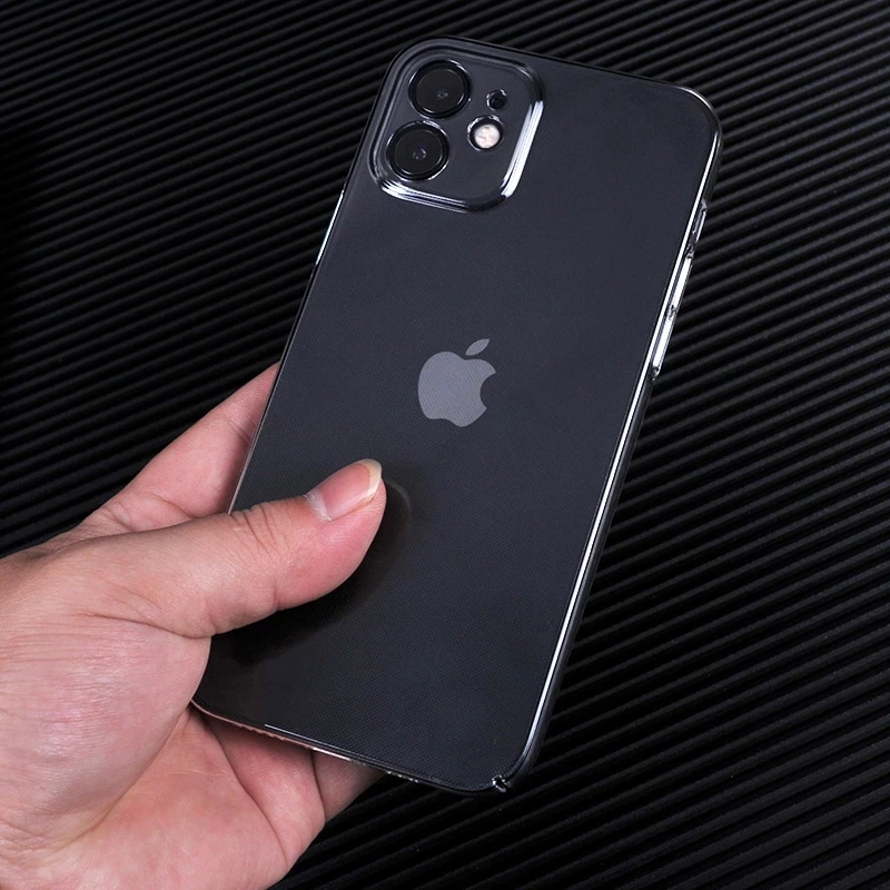 Przezroczyste etui ochronne na obiektyw aparatu PC do iPhone'a 16 15 13 12 11 14 Pro Max MINI XR SE 7 8 PLUSCrystal Back Cover — zdjęcie 7