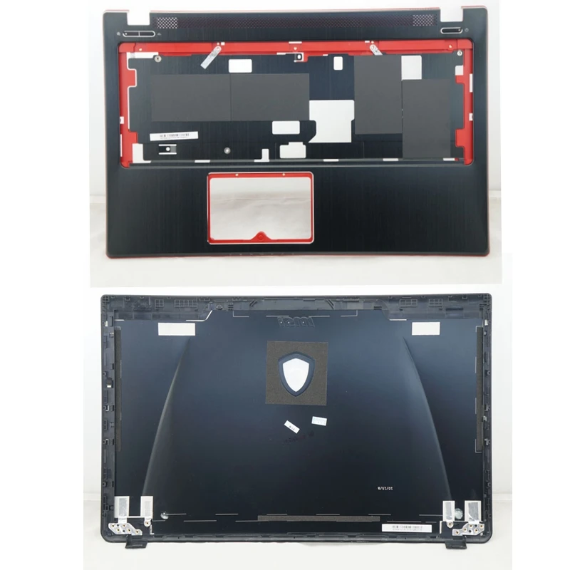 

Gzeele LCD Rear Lid Back Cover for MSI GE60 307-6GFA214-Y31 3076GFA214Y31 / Palmrest Upper Case 3076GCC415Y31 Black MS-16GA