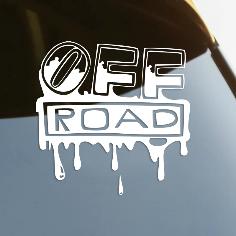 S61045 # Die-Cut Vinyl Decal Off Road Car Sticker Waterproof Auto Decors on Car Body Bumper Rear Window