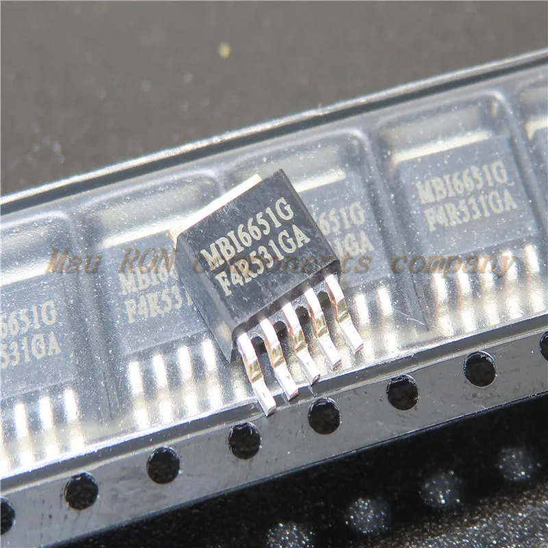 

10PCS/LOT MBI6651G MBI6651GSD TO252-5 SMD LED driver chip In Stock