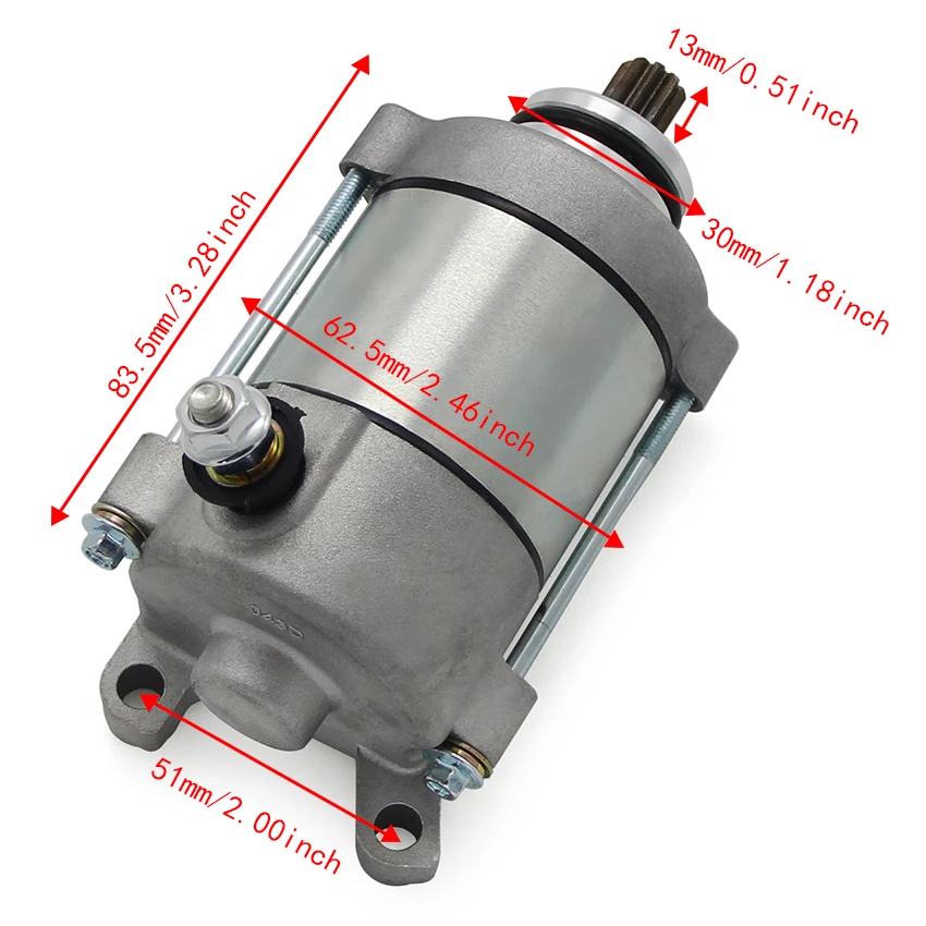 CRF450X Electric 12V Starter Motor For Honda CRF450 CRF 450 X 31200-MEY-671    Motorcycle Magneto Engine Ignition Starters Parts