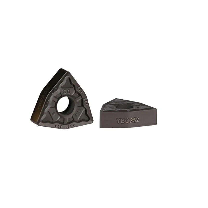 10pcs Turning tool ZCC insert WNMG080408 -PM YBC252 for medium cut of steel WNMG 080408 PM cutter WNMG080408-PM