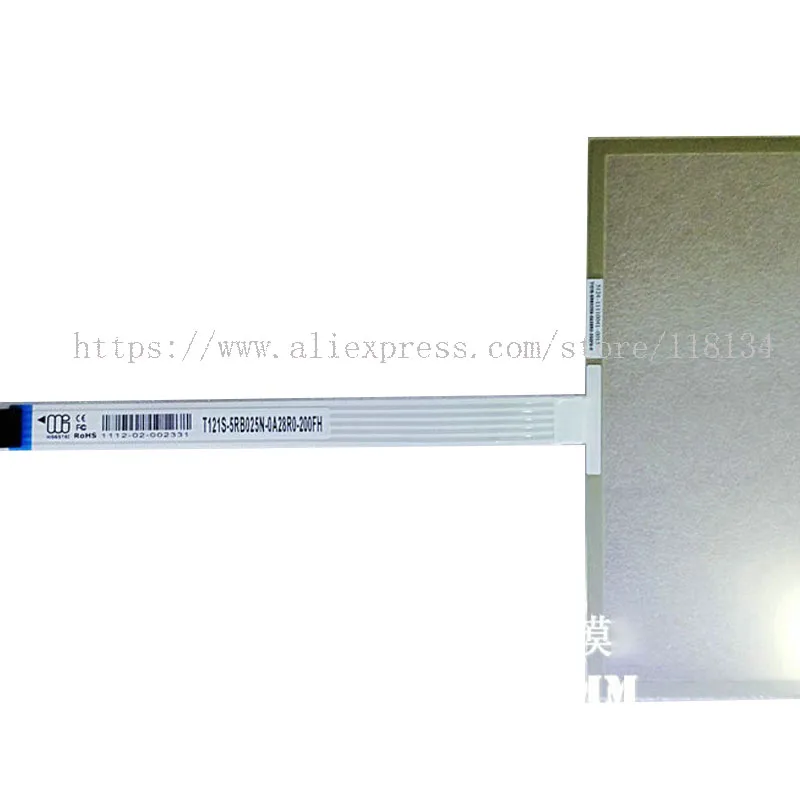 Touch panel (digitizer ) T121S-5RB025N-0N28R0-200FH  touch screen T121S-5RB025N-0N28R0-200FH-C 12.1inch 5wire 276*178mm touch