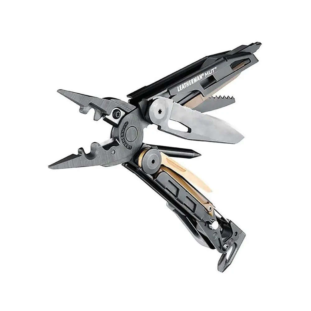 LEATHERMAN - MUT / EOD Multitool with Firearm and EOD Tools for Technicians, Black/Silver with MOLLE Sheath