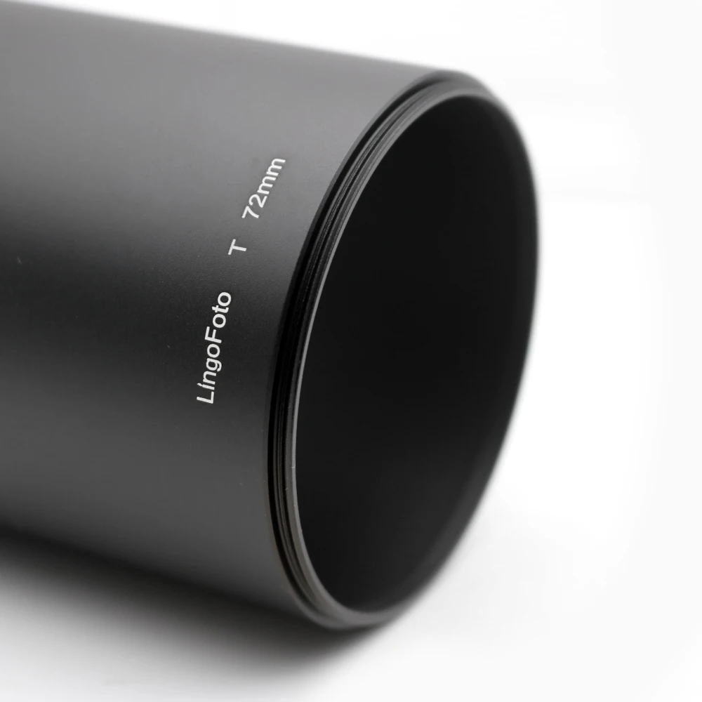 Tele Metalen Zonnekap Schroef-In Universele Zwart 49/52/55/58/62/67mm Camera Fotografie Accessoire