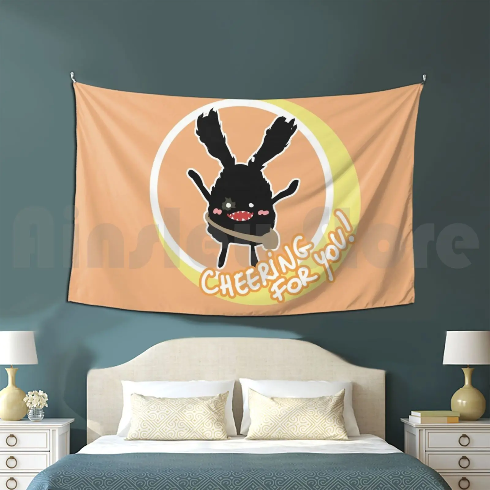 Motivational Spriggan-Cheering For You! Customized Tapestry Ffxiv Ff14 Final Fantasy Final Fantasy