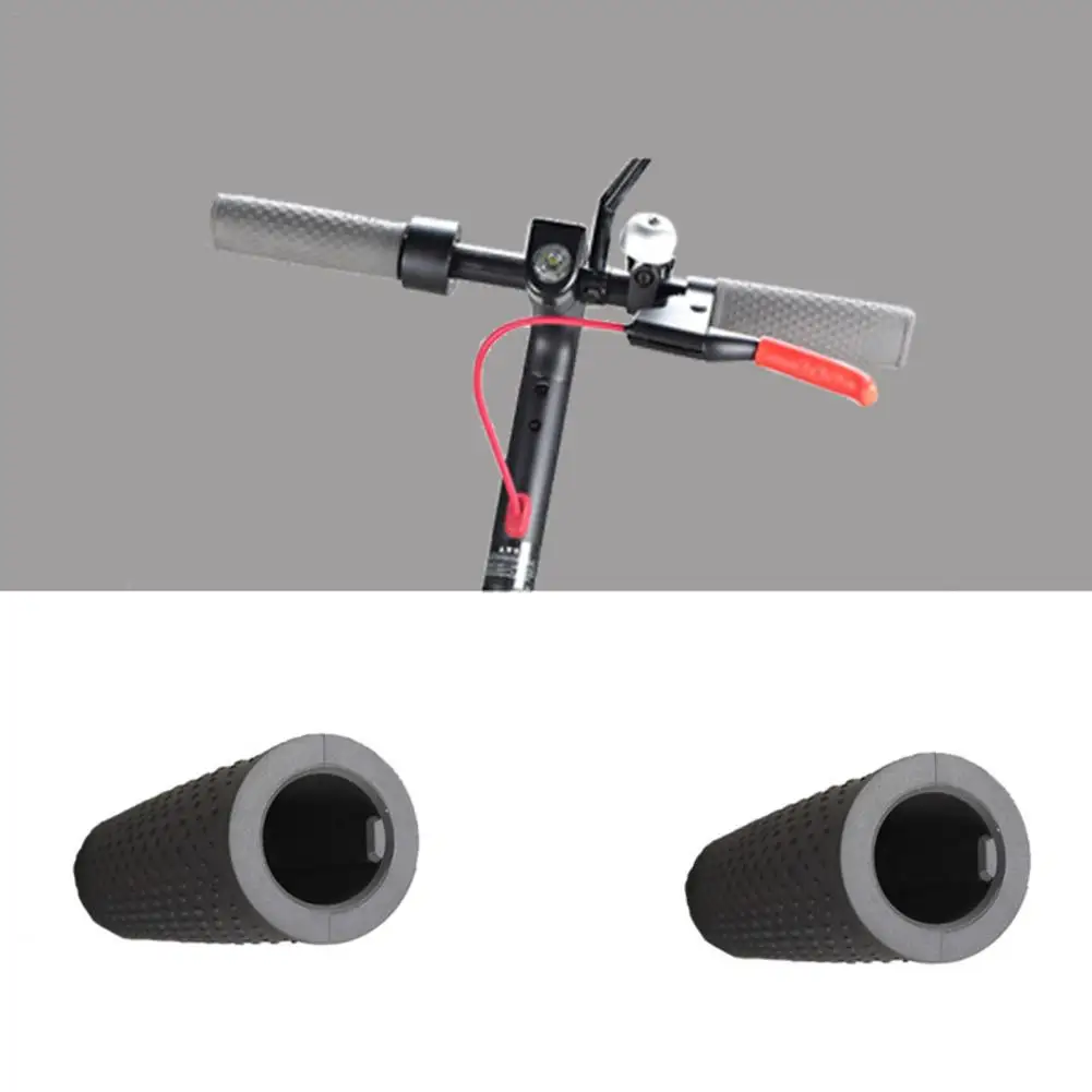 1 Pair Electric Scooter Handle Sleeve For Xiaomi M365 Electric Scooter Rubber Handle Sleeve Hand Grip Kit M 365 #WW