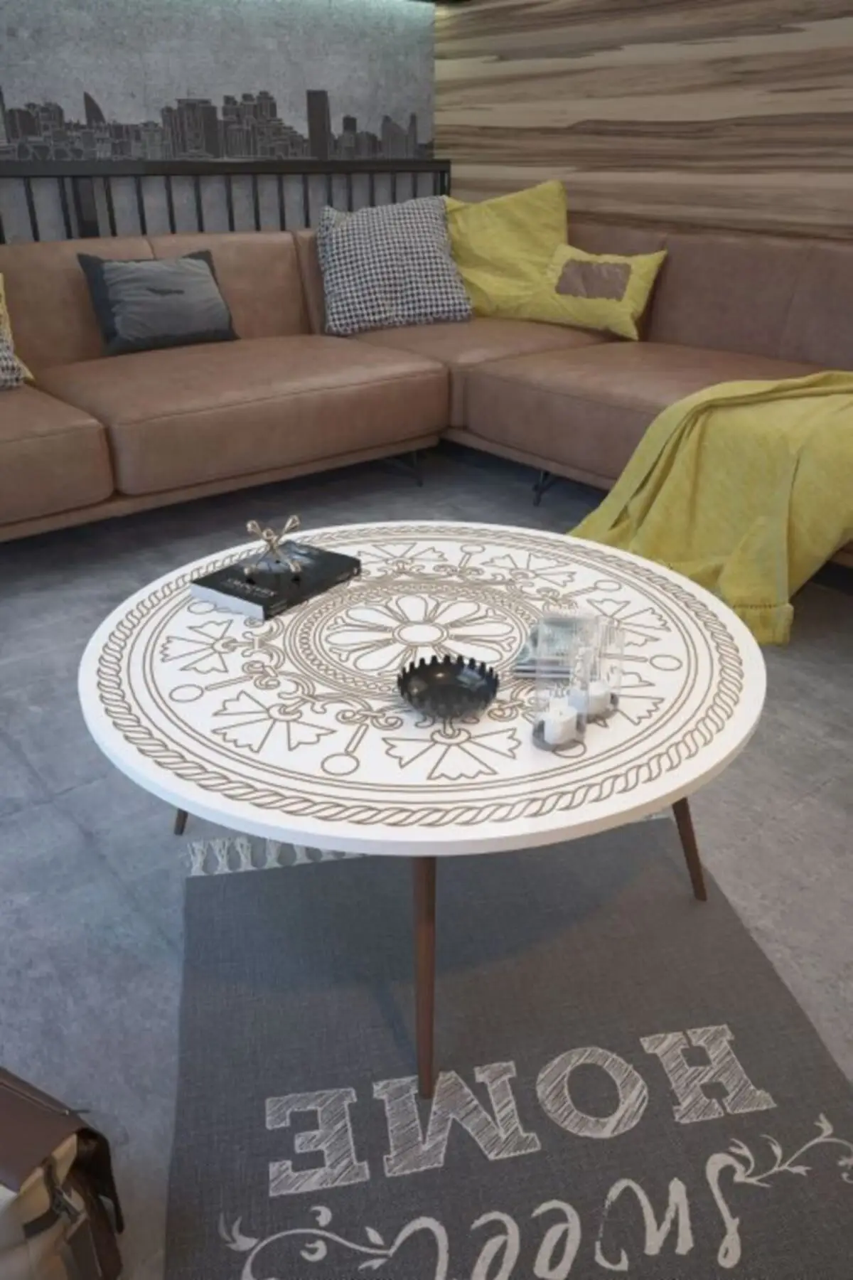 Mesa de centro média efsun