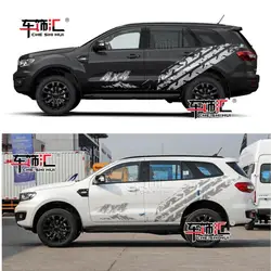 SUV car stickers FOR Ford Everest modified stylish off-road decals on both sides of the body