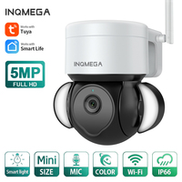 INQMEGA 5MP TUYA Surveillance Cameras With WiFi Smart Cloud  Outdoor CCTV Outdoors Cam Security Protection Waterproof Camera