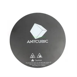 5pcs Diameter 200mm 240mm Matte printing sticker building tape for ANYCUBIC Pulley/Linear Plus / Kossel 3D Printer