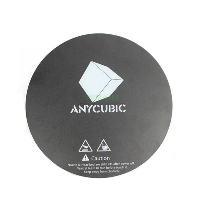 5pcs Diameter 200mm 240mm Matte printing sticker building tape for DIY ANYCUBIC Pulley/Linear Plus / Kossel 3D Printer