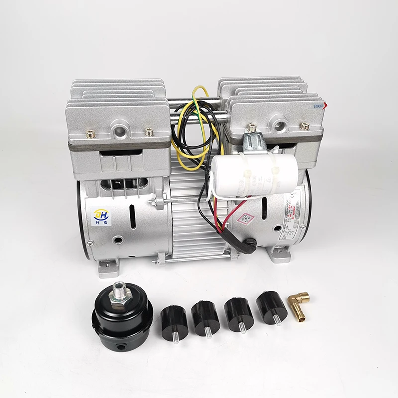 

OL750 Small oil-free silent air compressor head 750W 140L pressurized air pump head Piston air compressor