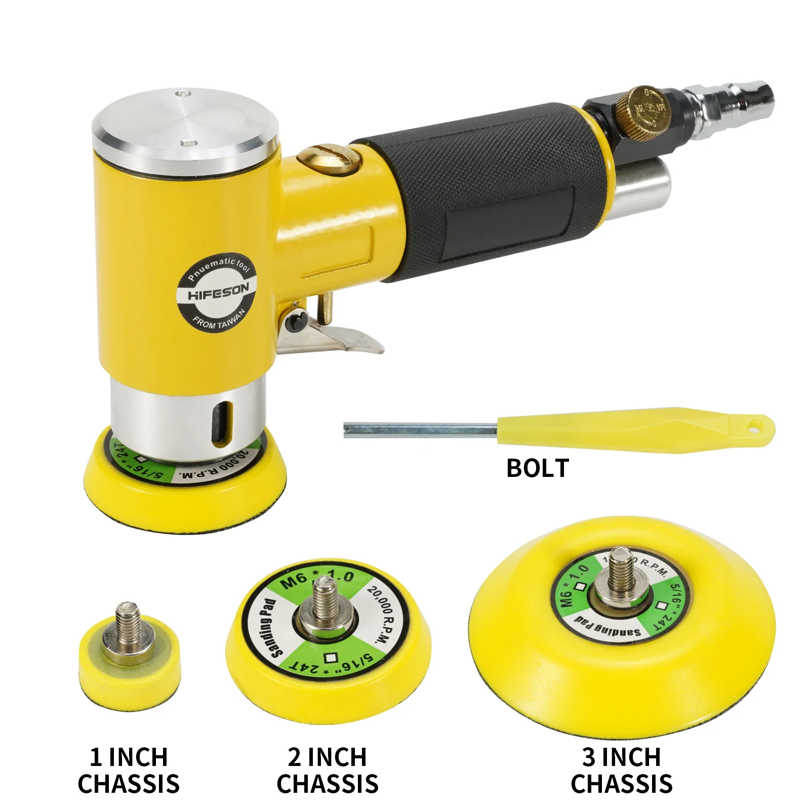 New Orbit Air Sander Mini Pneumatic 1\