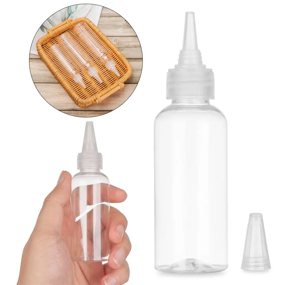 5pcs Empty Dropper Squeeze Bottle Lquid Sample Container Refillable Bottle Empty Storage Eye Dropper Portable Useful Travel Tool