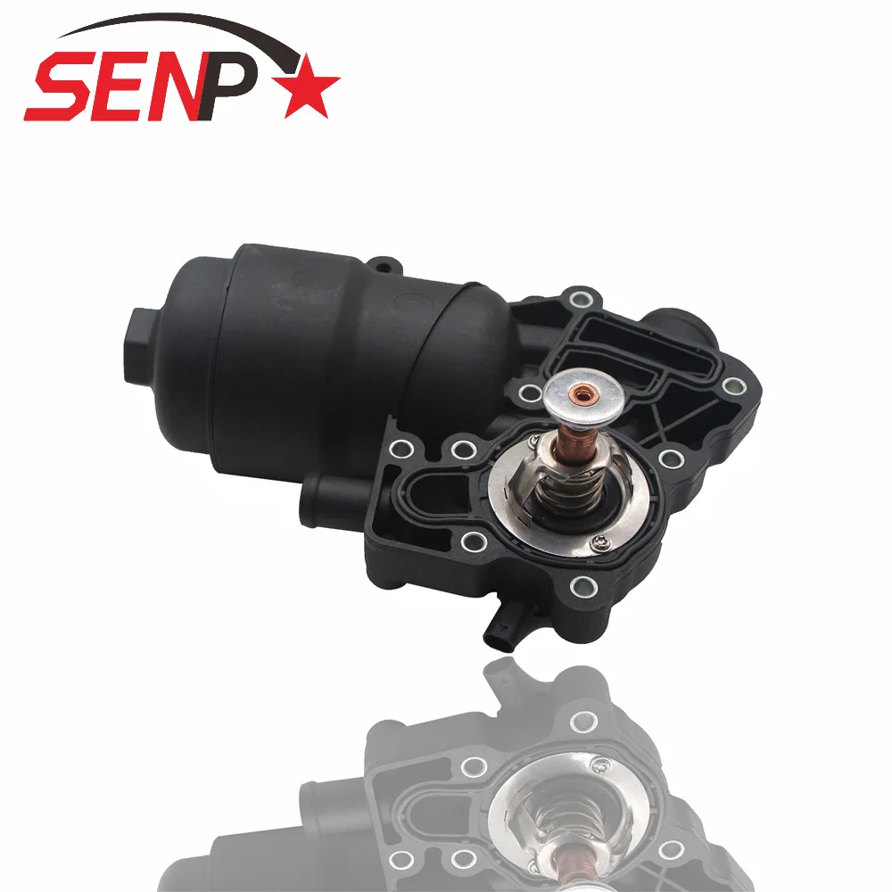 

OEM 059 115 389 K SENP Engine Parts Diesel Oil Filter Housing Flange For VW Audi Q7/A7/Touareg 3.0T 059115389P Oil Filter Base