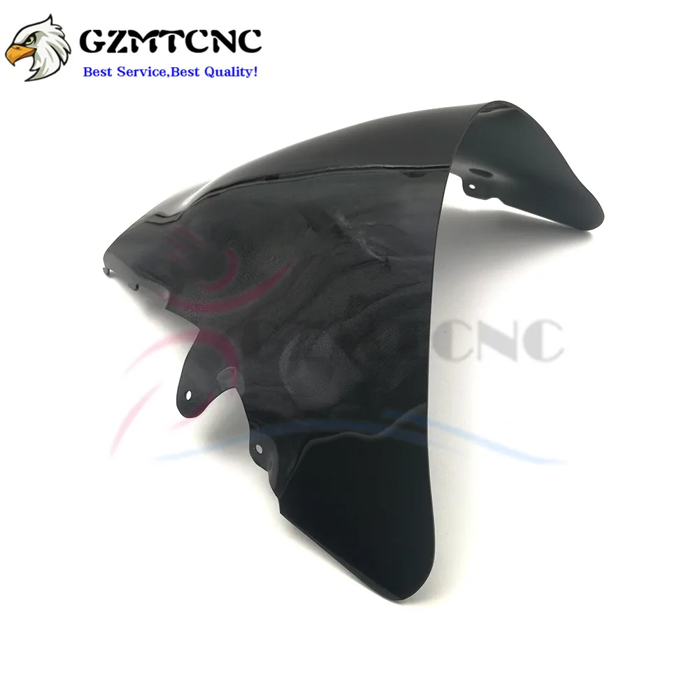 Plastic Motorcycle Wind Deflector Windscreen Windshield for Honda VFR800FI VFR800 1998-2001 VFR 800 FI VFR-800 Black & Clear