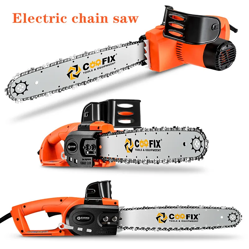 

220VChainsaw household high power woodworking electric chain saw multi-function logging saw electric small cutting machine saw