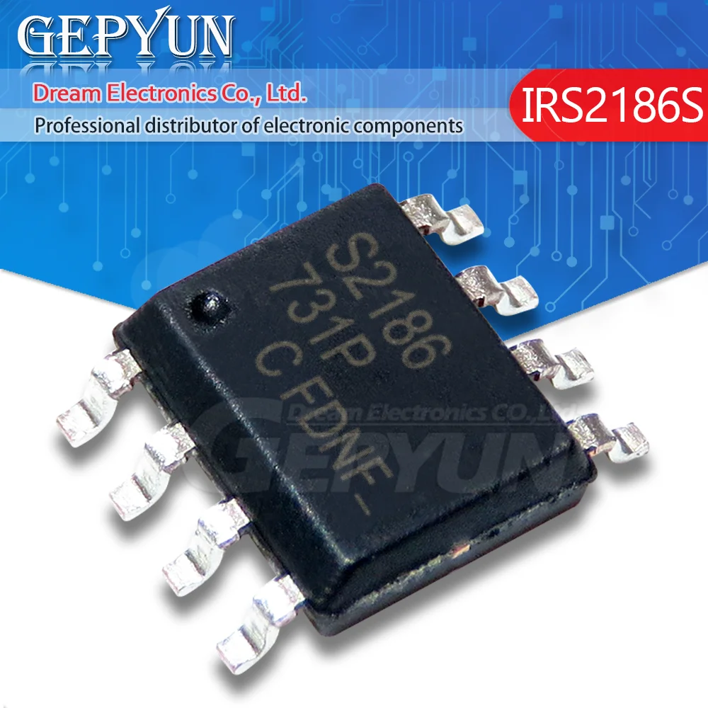 5PCS IRS2186S SOP8 IRS2186STRPBF IR2186S S2186 SOP-8 In Stock