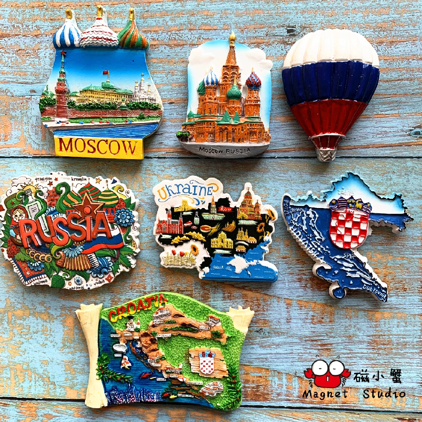 Nuova Zebra sudafricana inghilterra Stonehenge Russia mosca croazia ucraina World Travel Souvenir magnete per frigorifero idee regalo