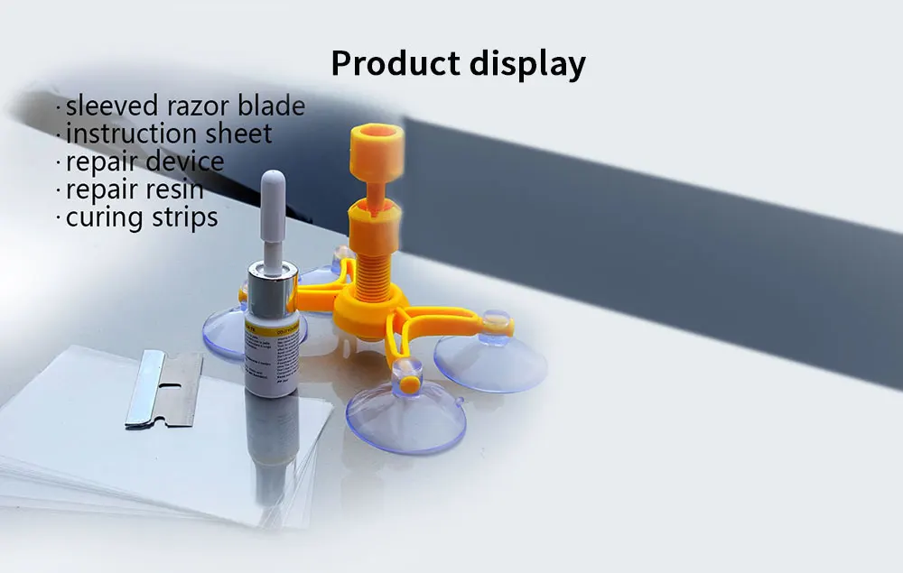 Windshield Repair Kit Auto Glass Repair Tool