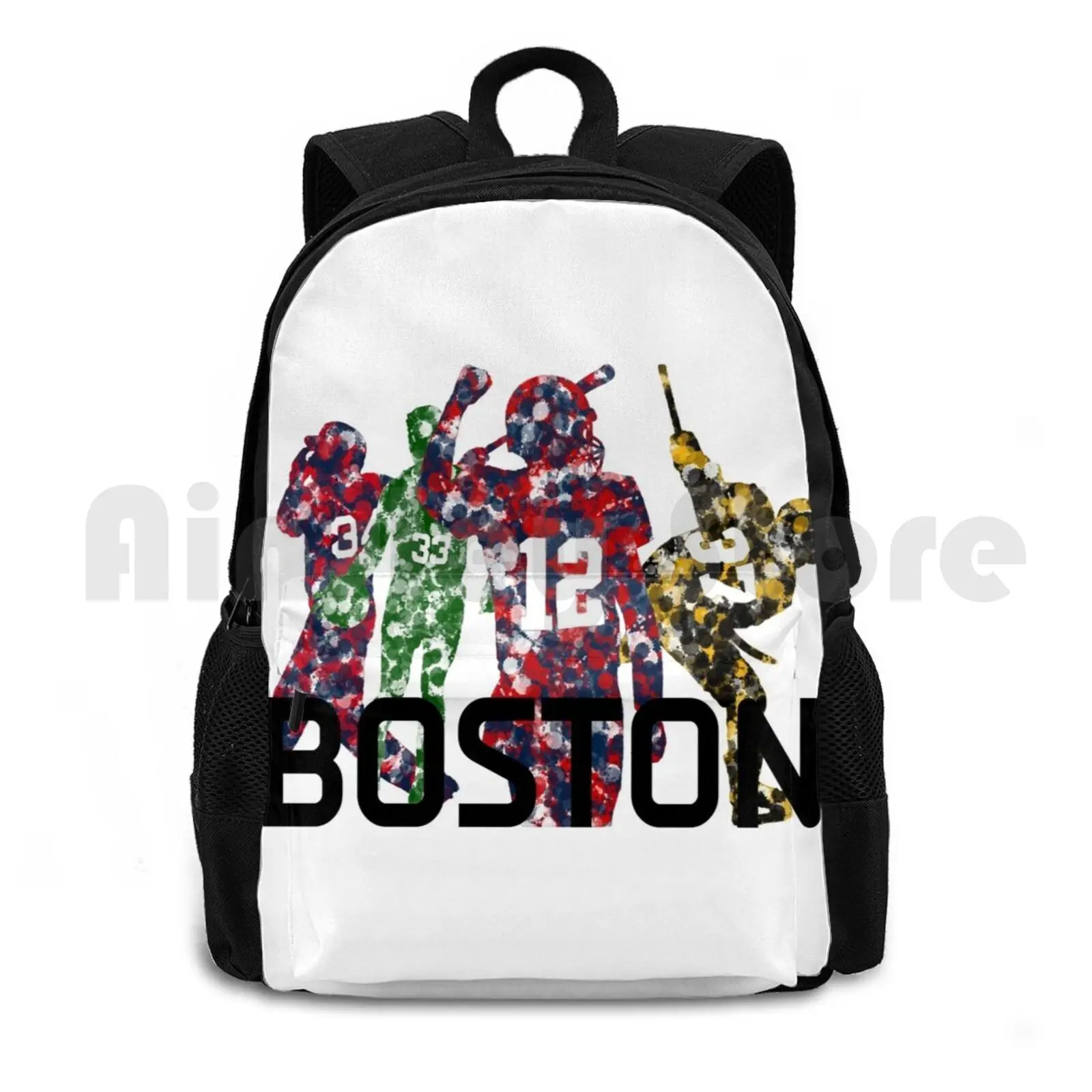 Boston Legends Outdoor Hiking Backpack Riding Climbing Sports Bag Boston Legends Massachusetts New England Sports City Football