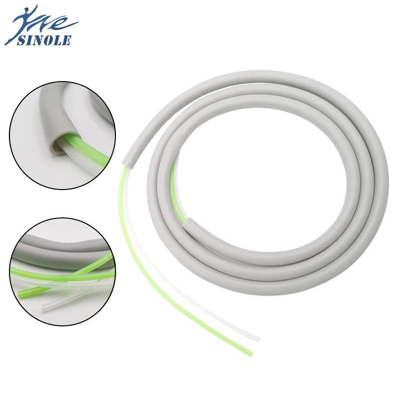 Dental Three Way Syringe Tubing Silicone Hose Tube Pipe Water Air Spray Dental Tubing for Dental products accessories