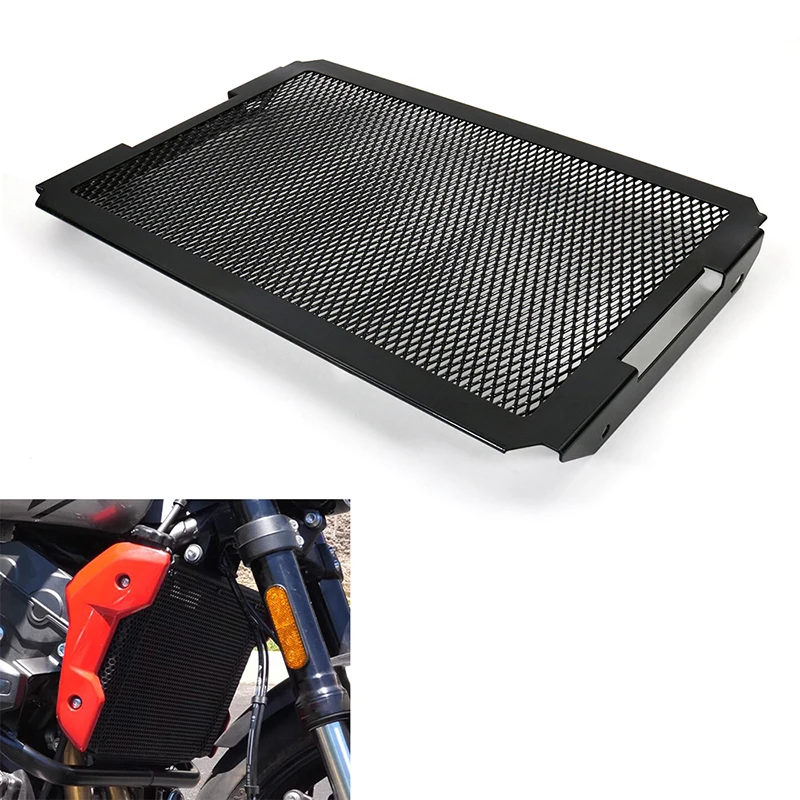 Fit For Triumph Trident 660 2021-2022 Radiator Guard Cover Protector Grill Oil Cooler Aluminum Black